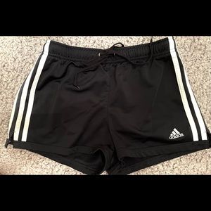 Adidas Athletic Three Striped Shorts